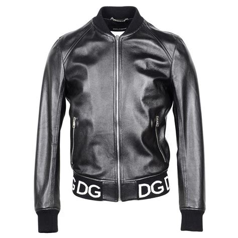 dolce gabbana veste cuir|Vestes en cuir Dolce & Gabbana pour homme .